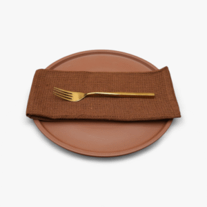 brown napkin