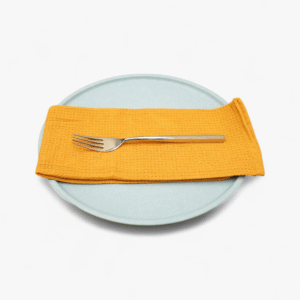 yellow napkin